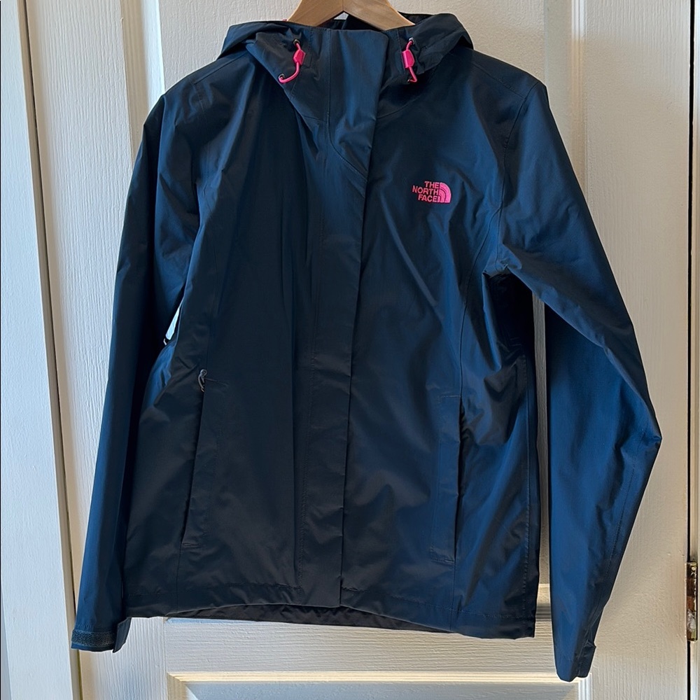 The North Face Women's Navy Rain Jacket